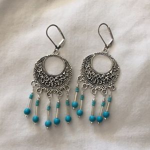 Pretty turquoise earrings